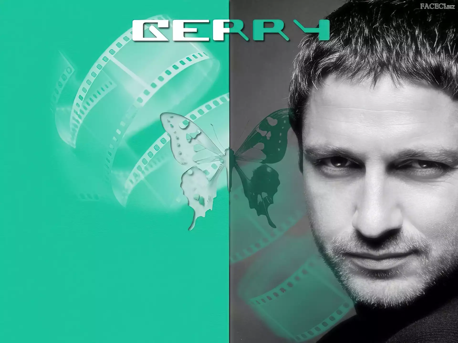 motylek, Gerard Butler