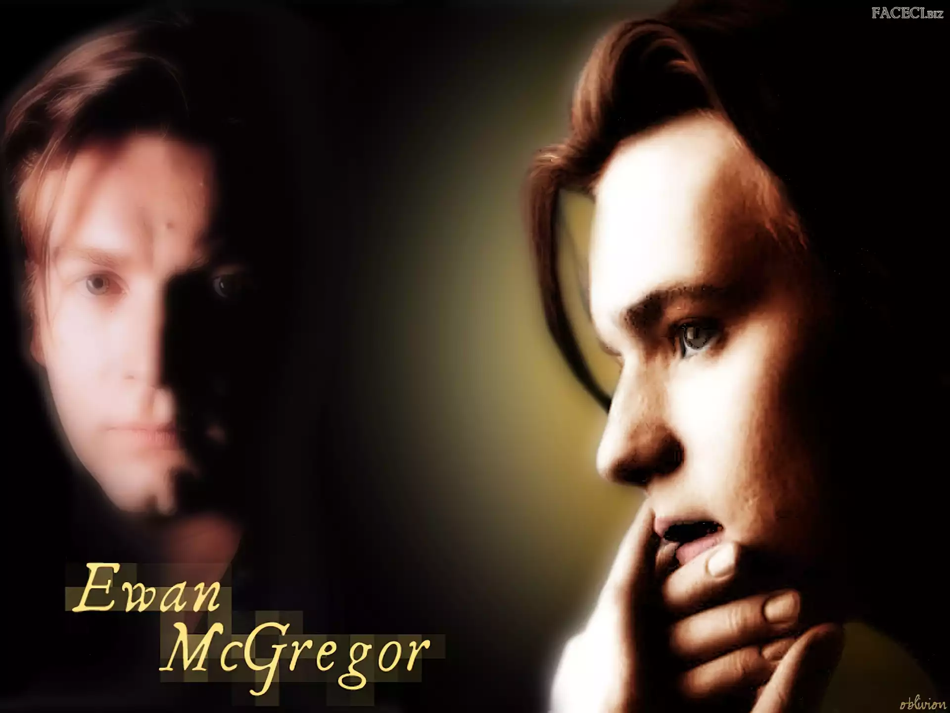 Ewan McGregor, jasne włosy